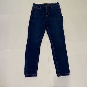 Celebrity Pink Women's Deep Blue High Rise Ankle Skinny Jeans